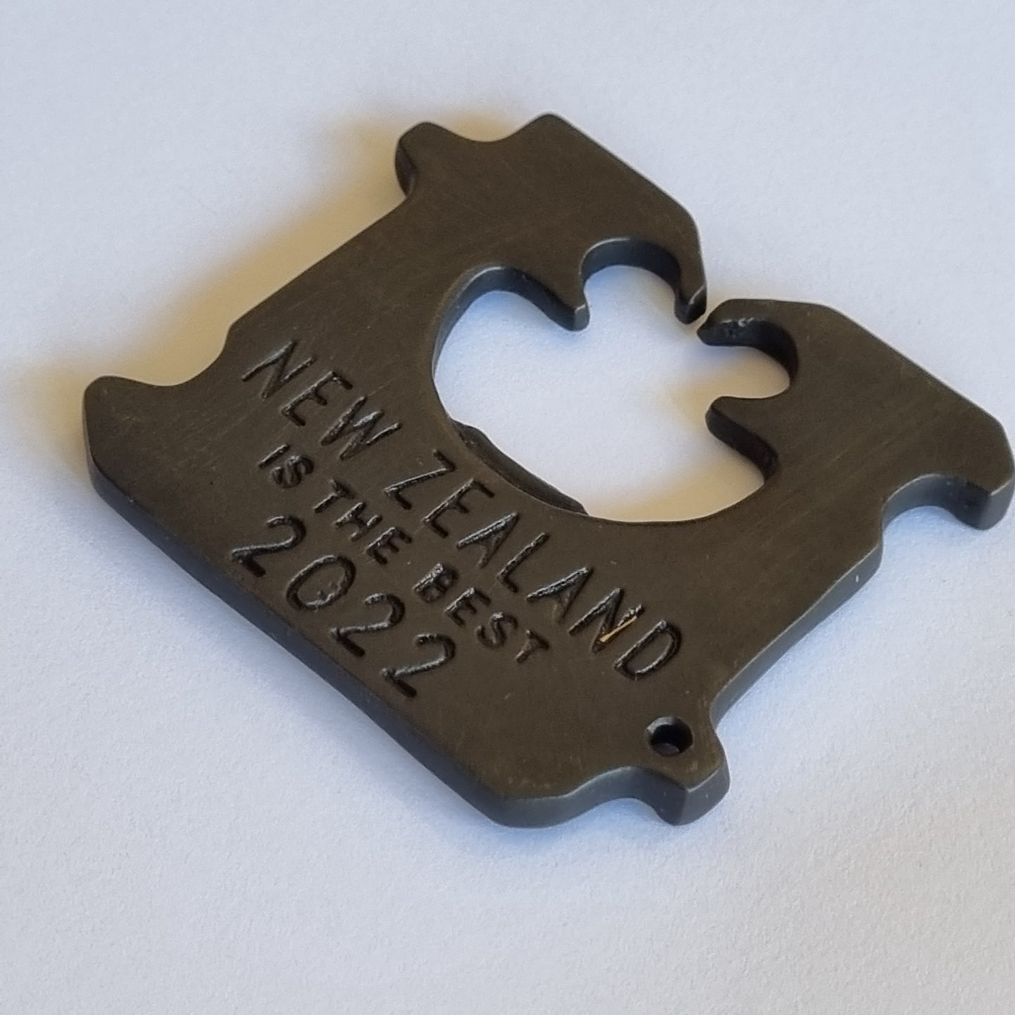 Bronze Small Bread Tag Bottle Opener