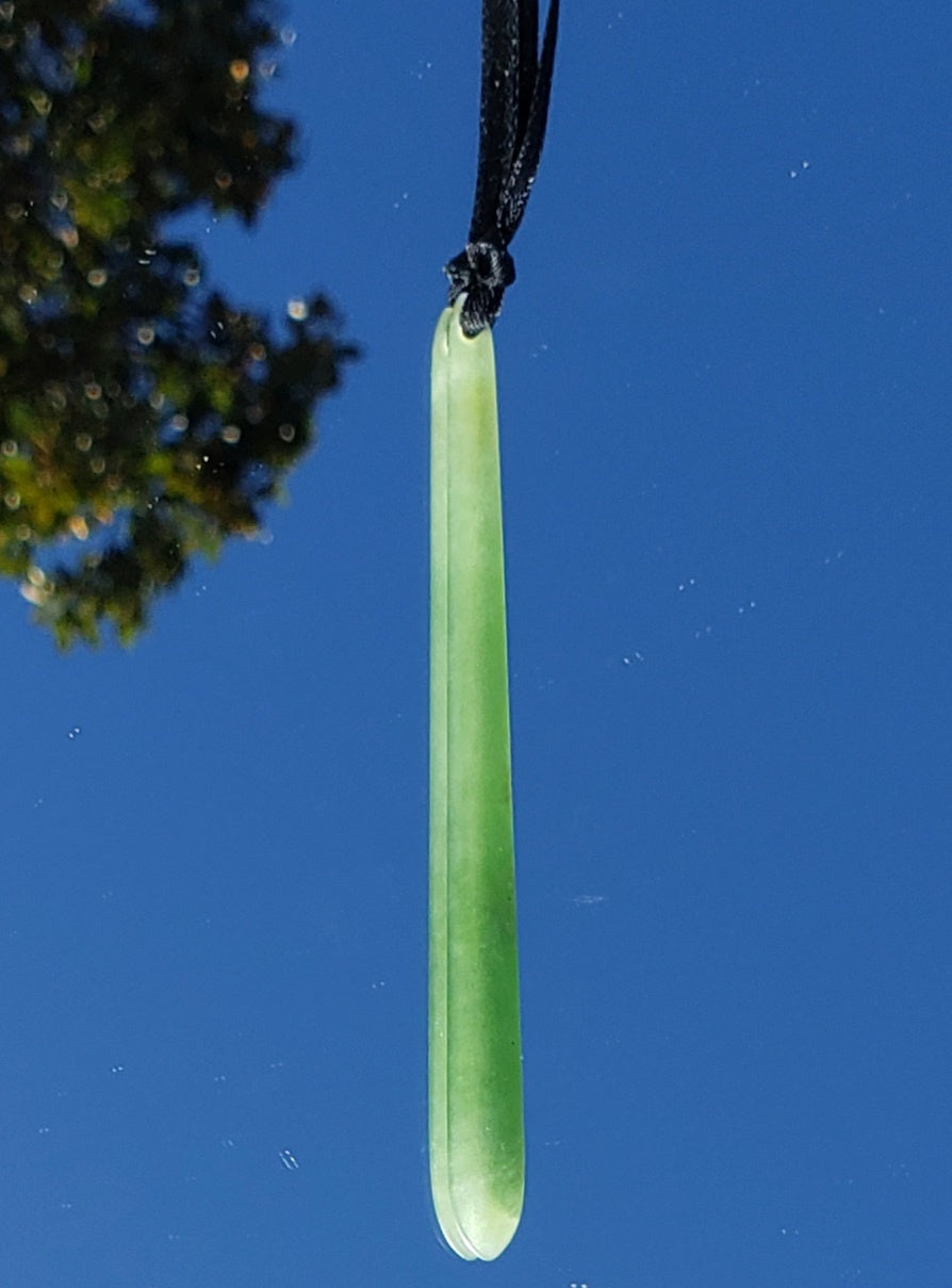 Long drop Pounamu