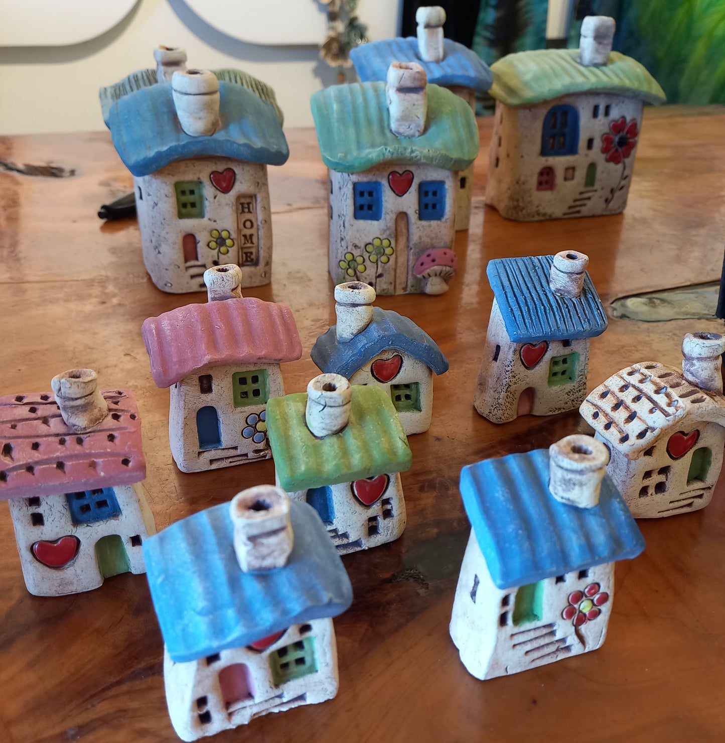 Tiny Clay Houses
