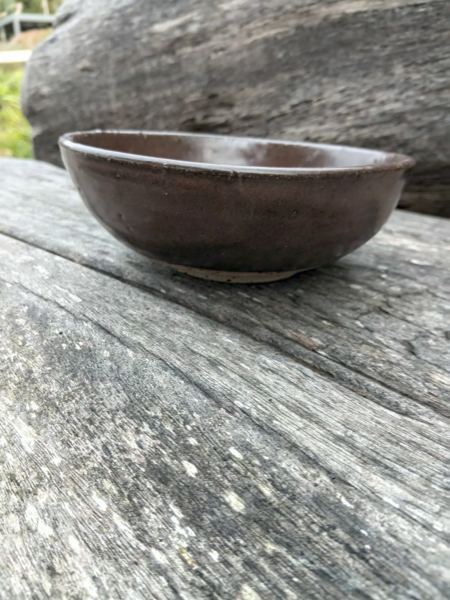 Large Brown Bowl 2