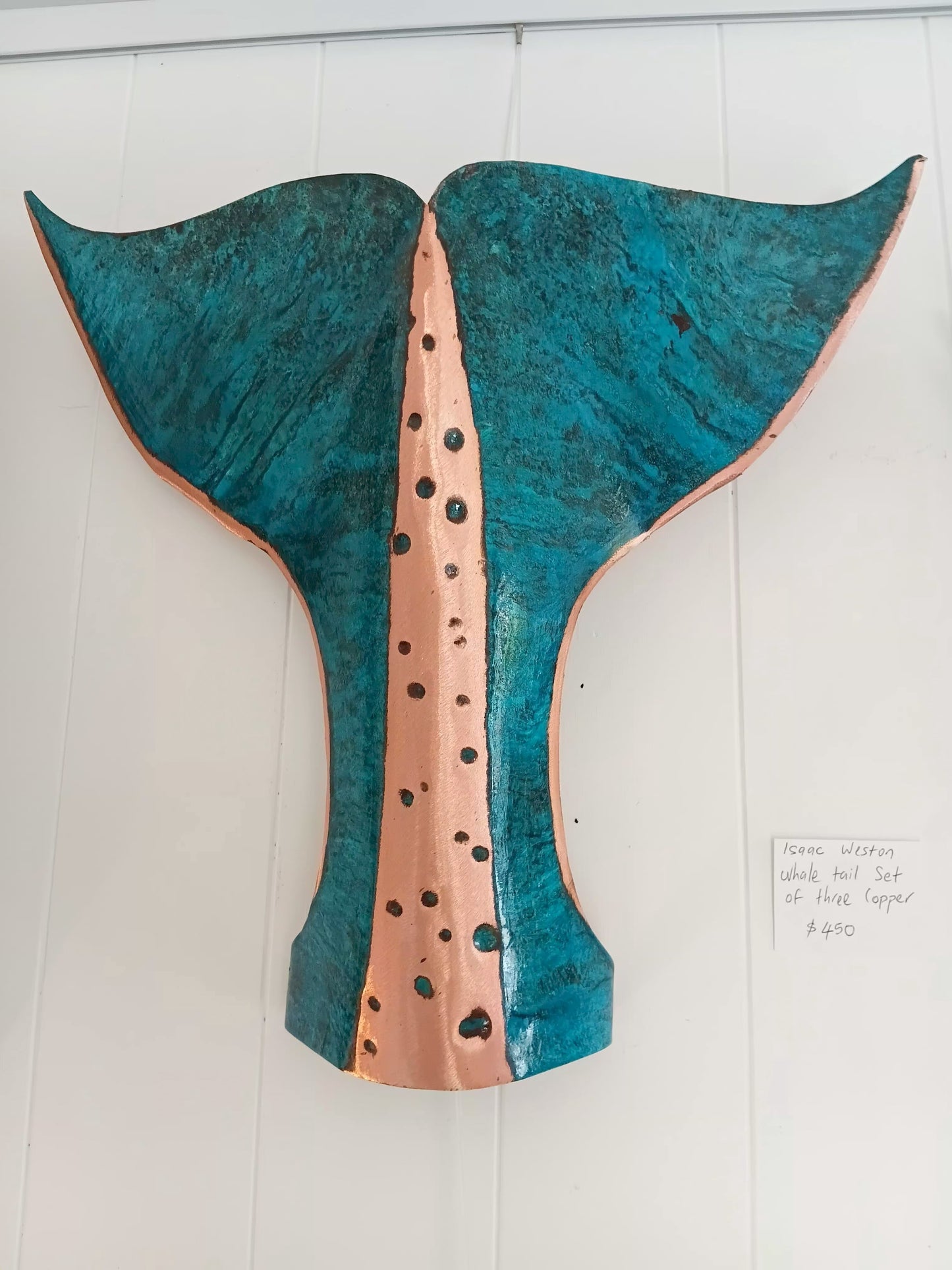 Copper WhaleTail Set Of Three