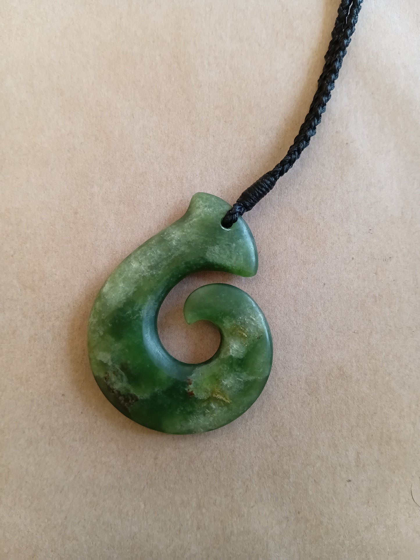 Pounamu Hei Matau (Hook) 40mm