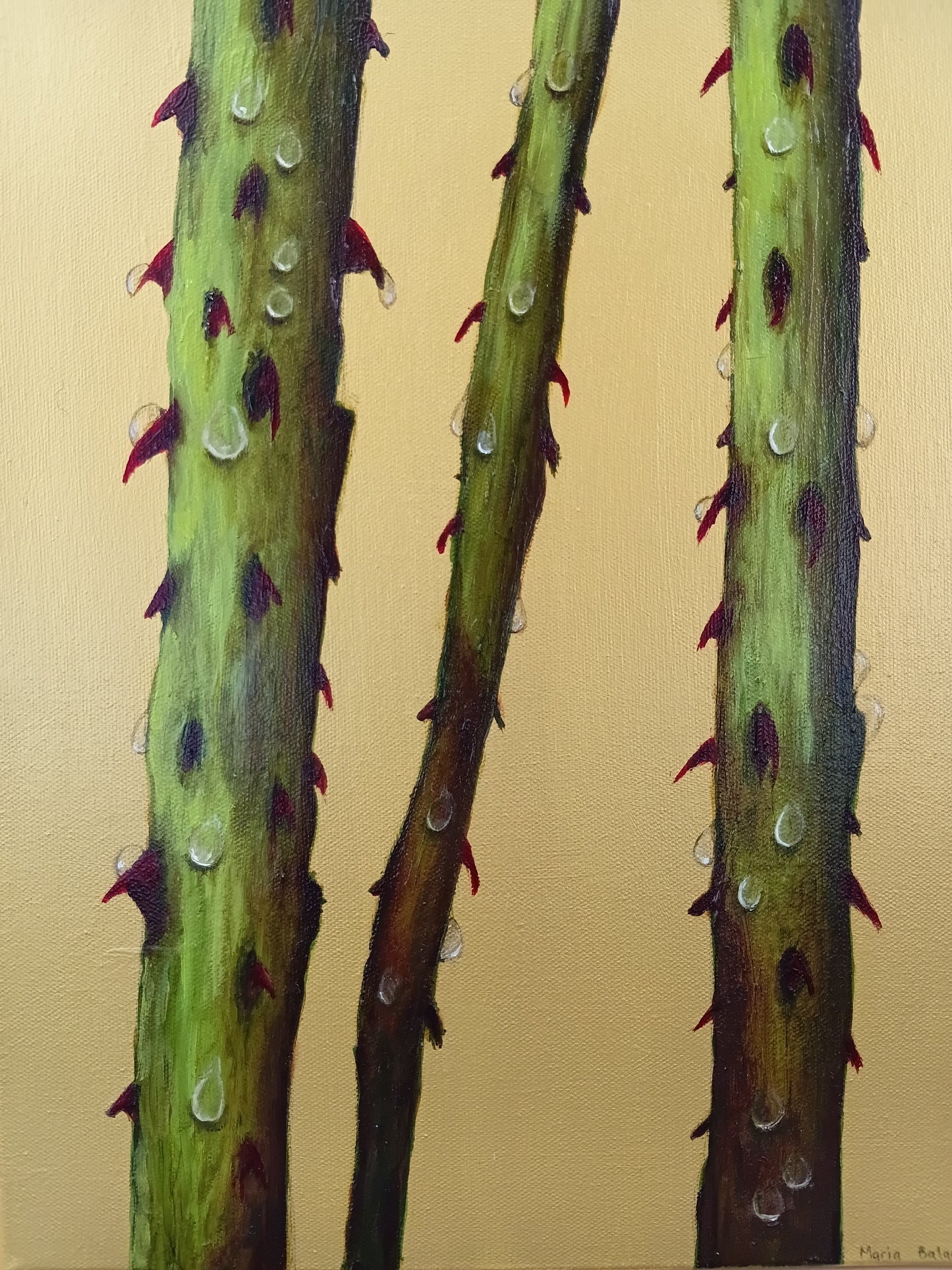 Row of Thorns Oil Painting