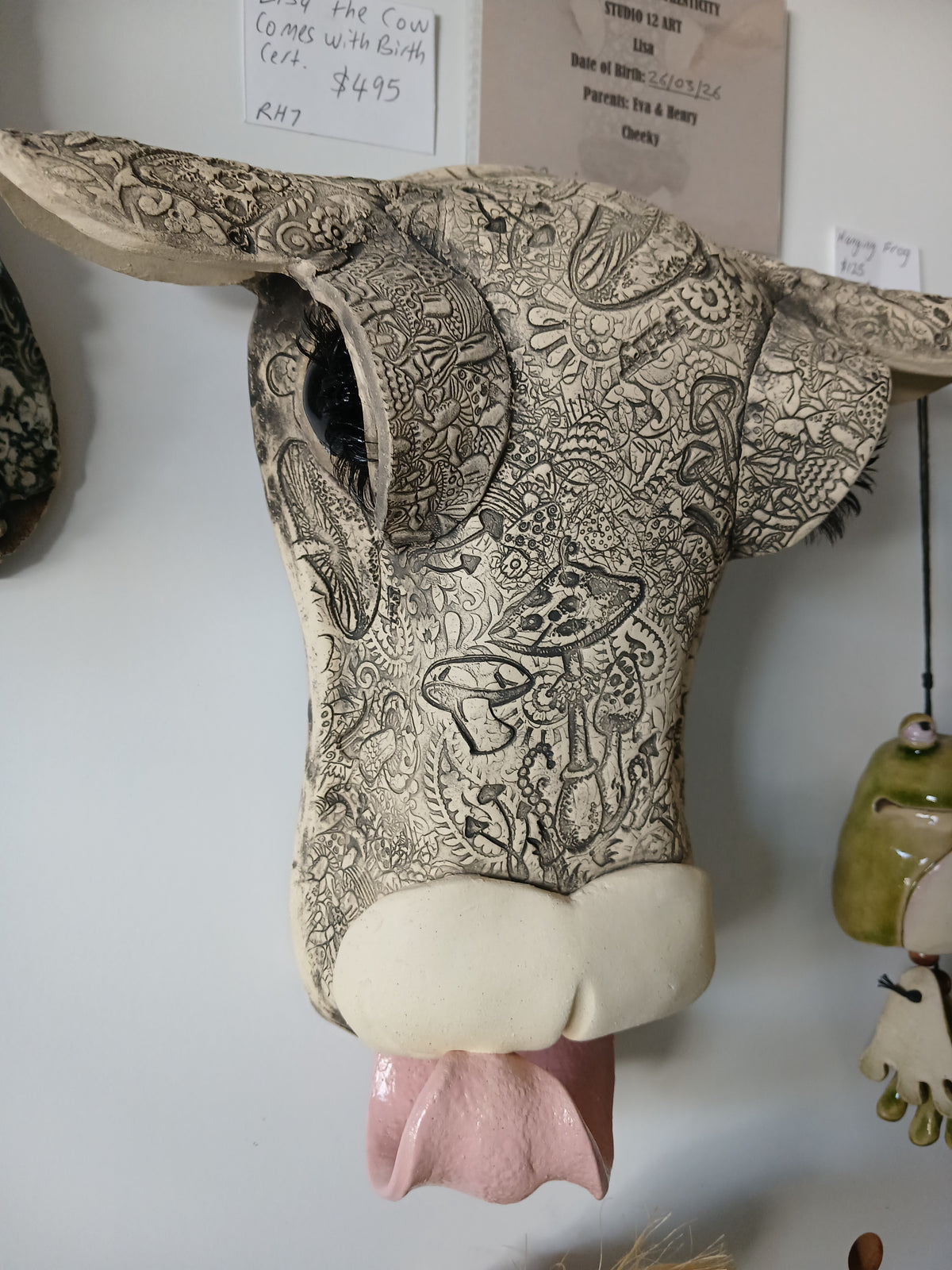 Lisa -Ceramic Cow