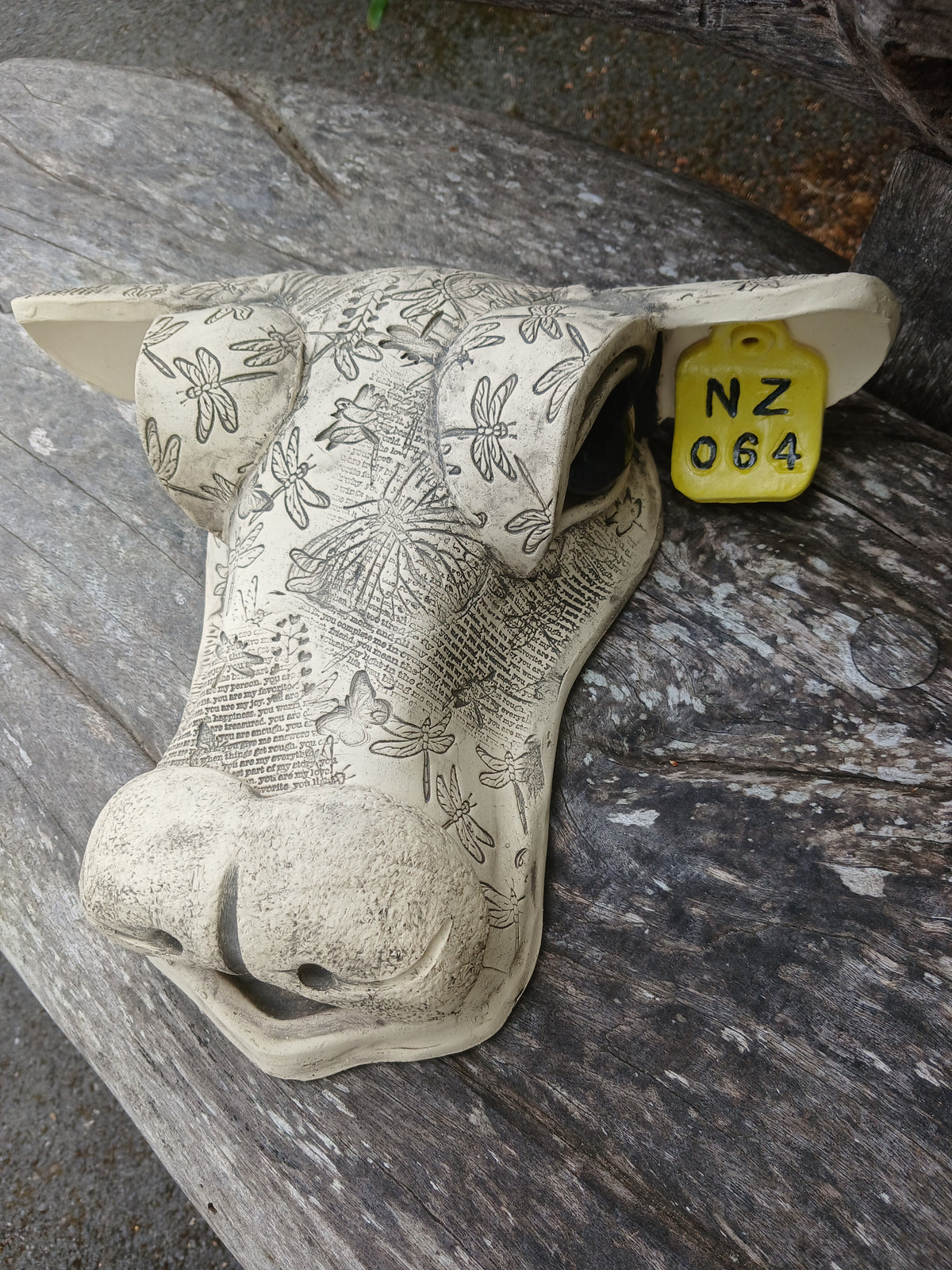 Page Ceramic Cow #64