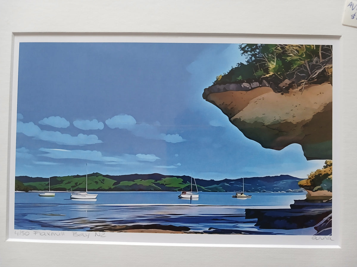 Flaxmill Bay Print A4