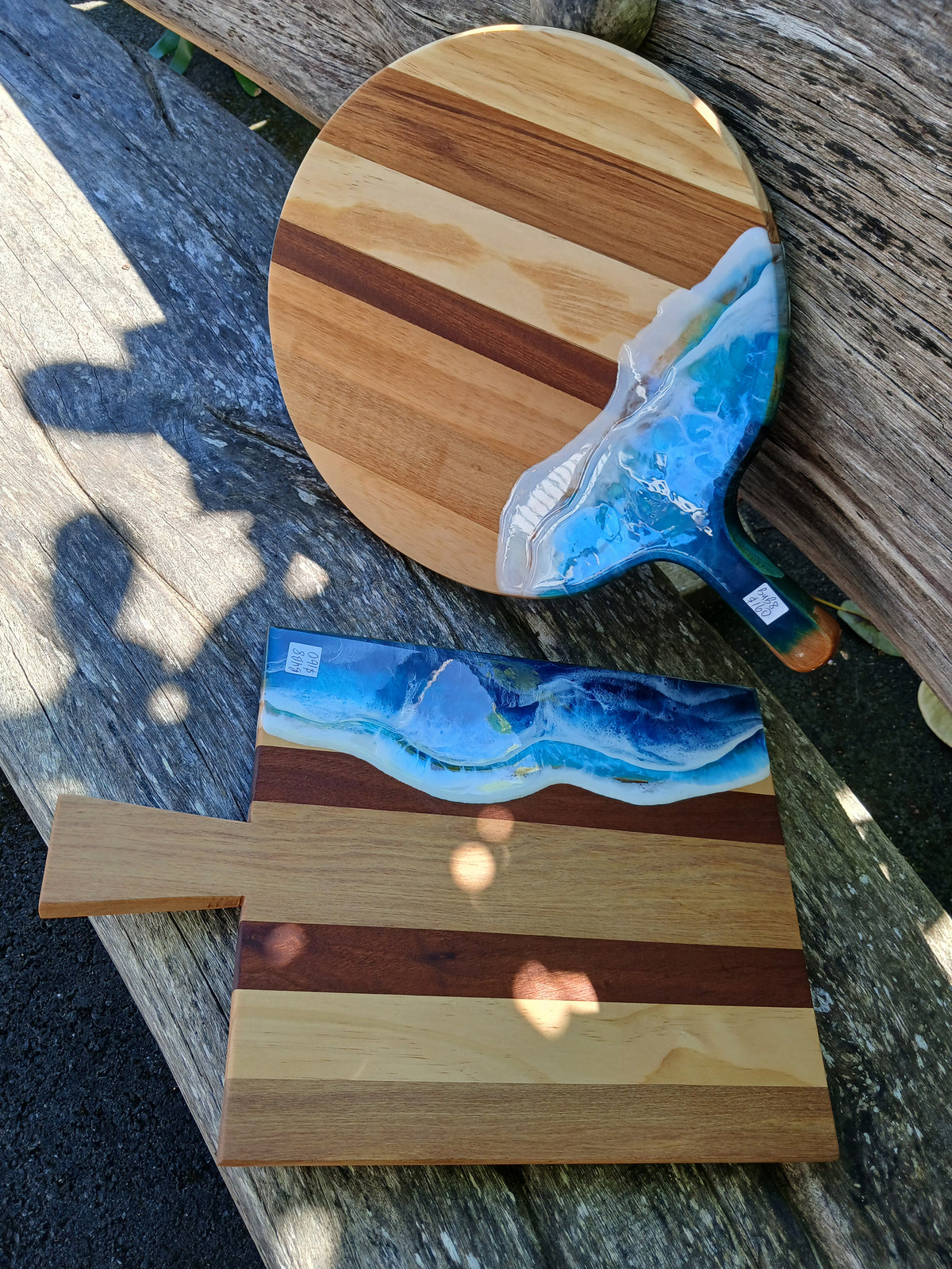 Resin Multi Wood Board with handle