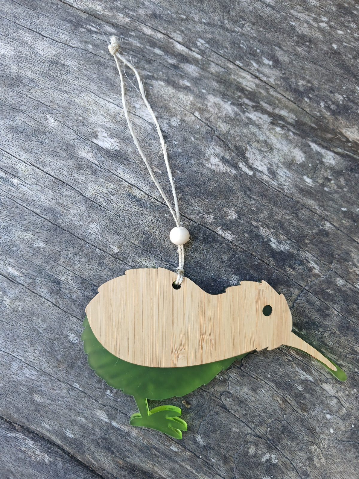 Hanging Koru Kiwi