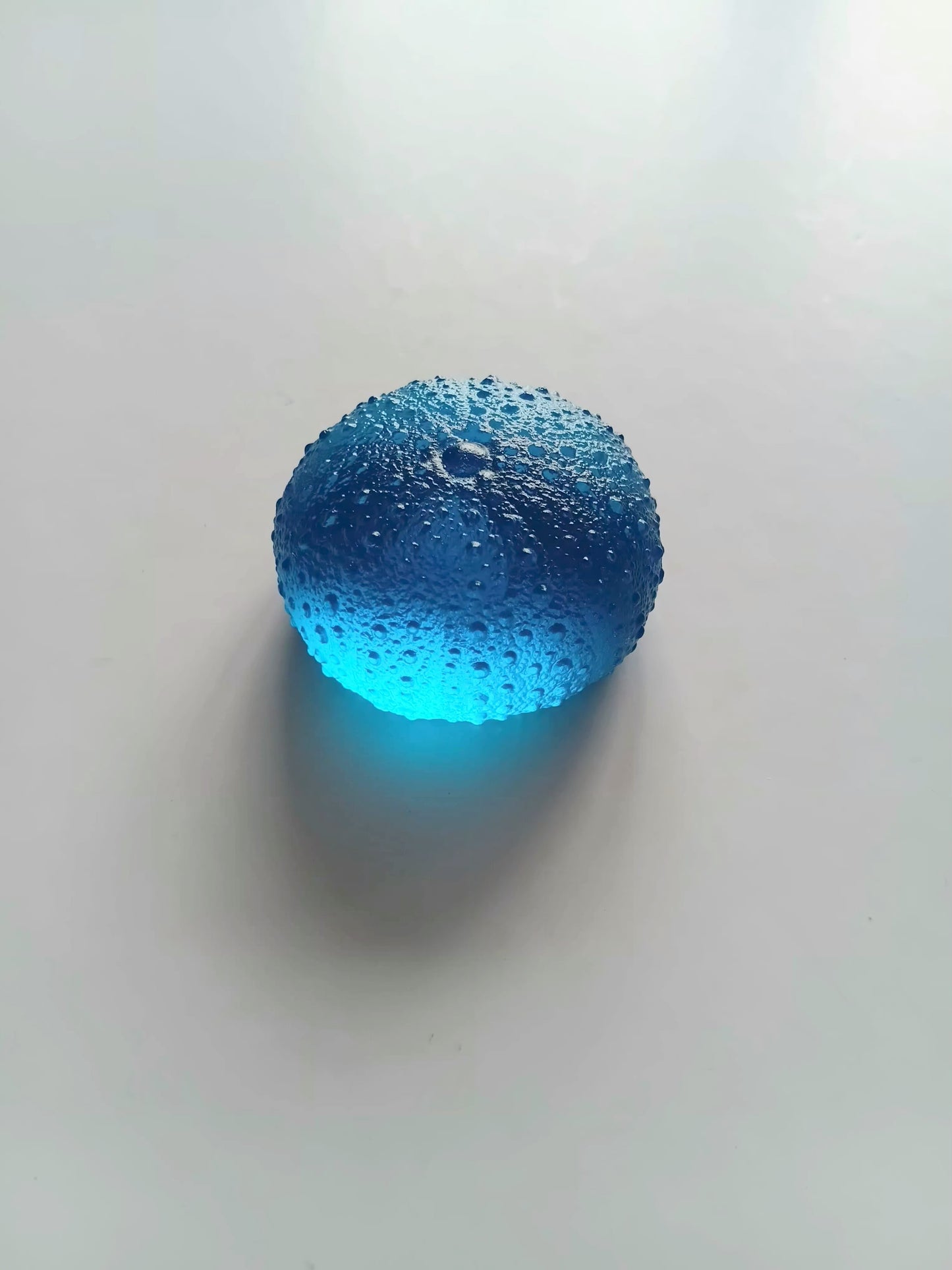 Meduim Glass Urchin -Dark Aqua 47mm