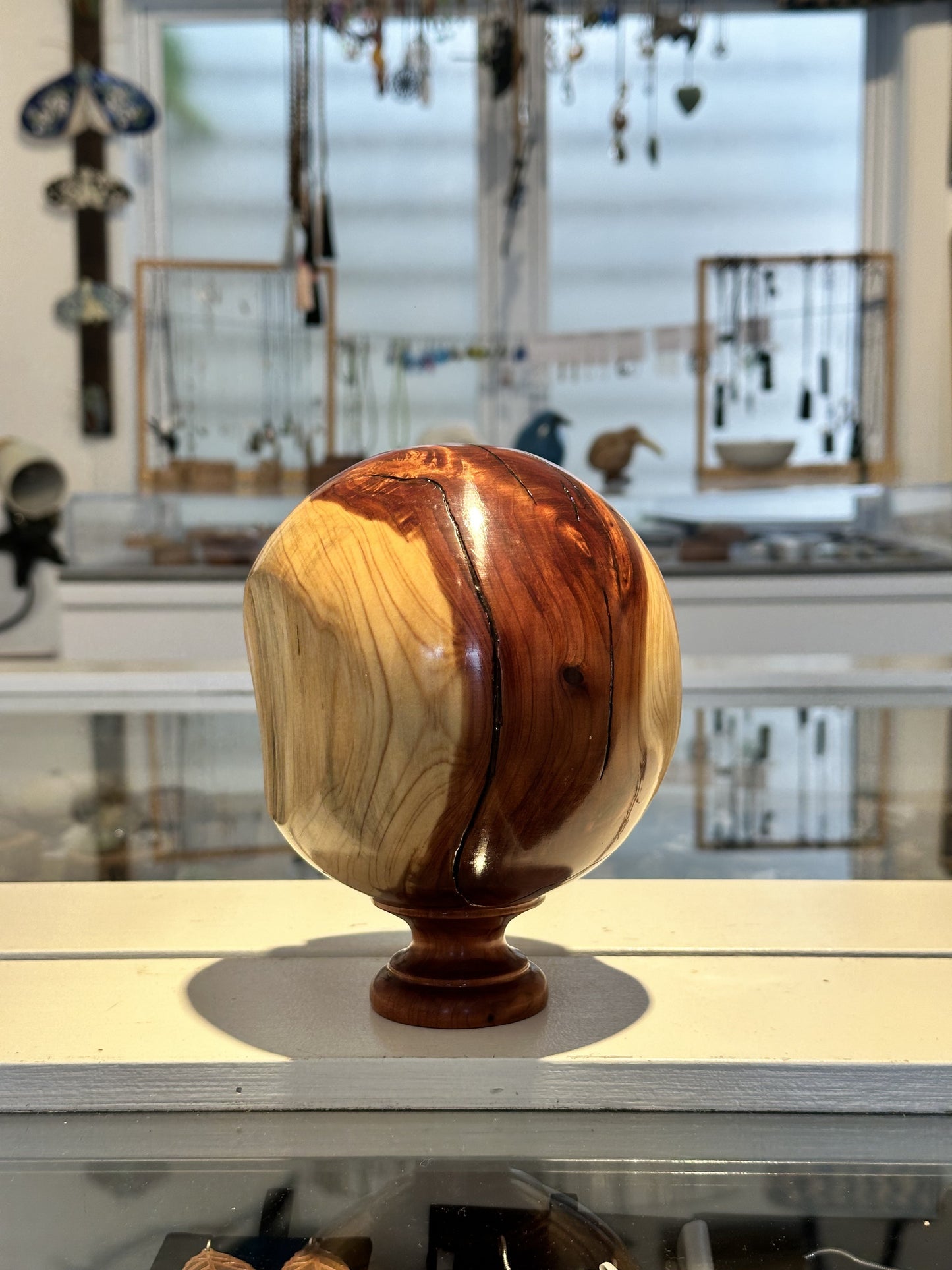 Purple Cypress ball