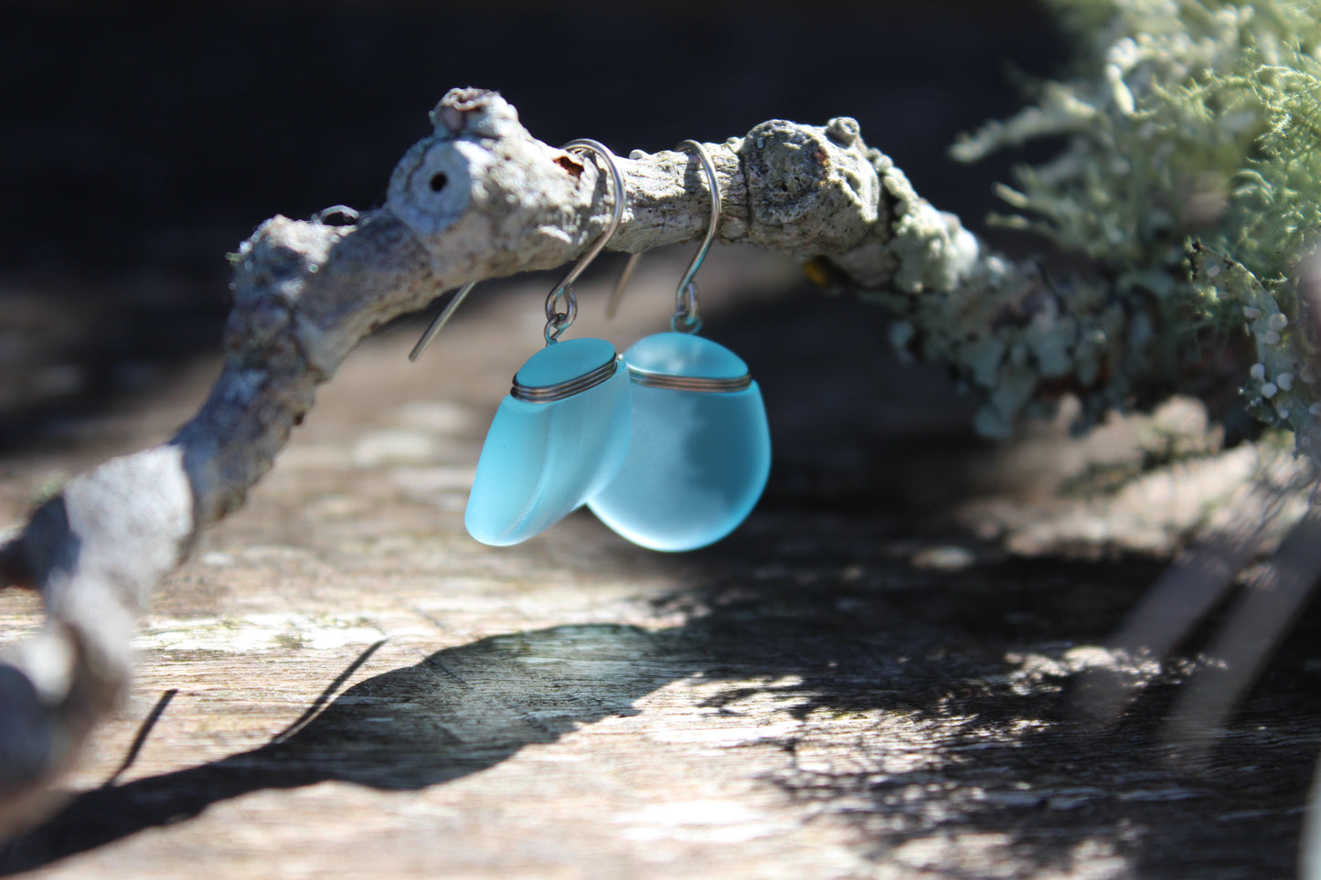 Tumble Glass Earrings