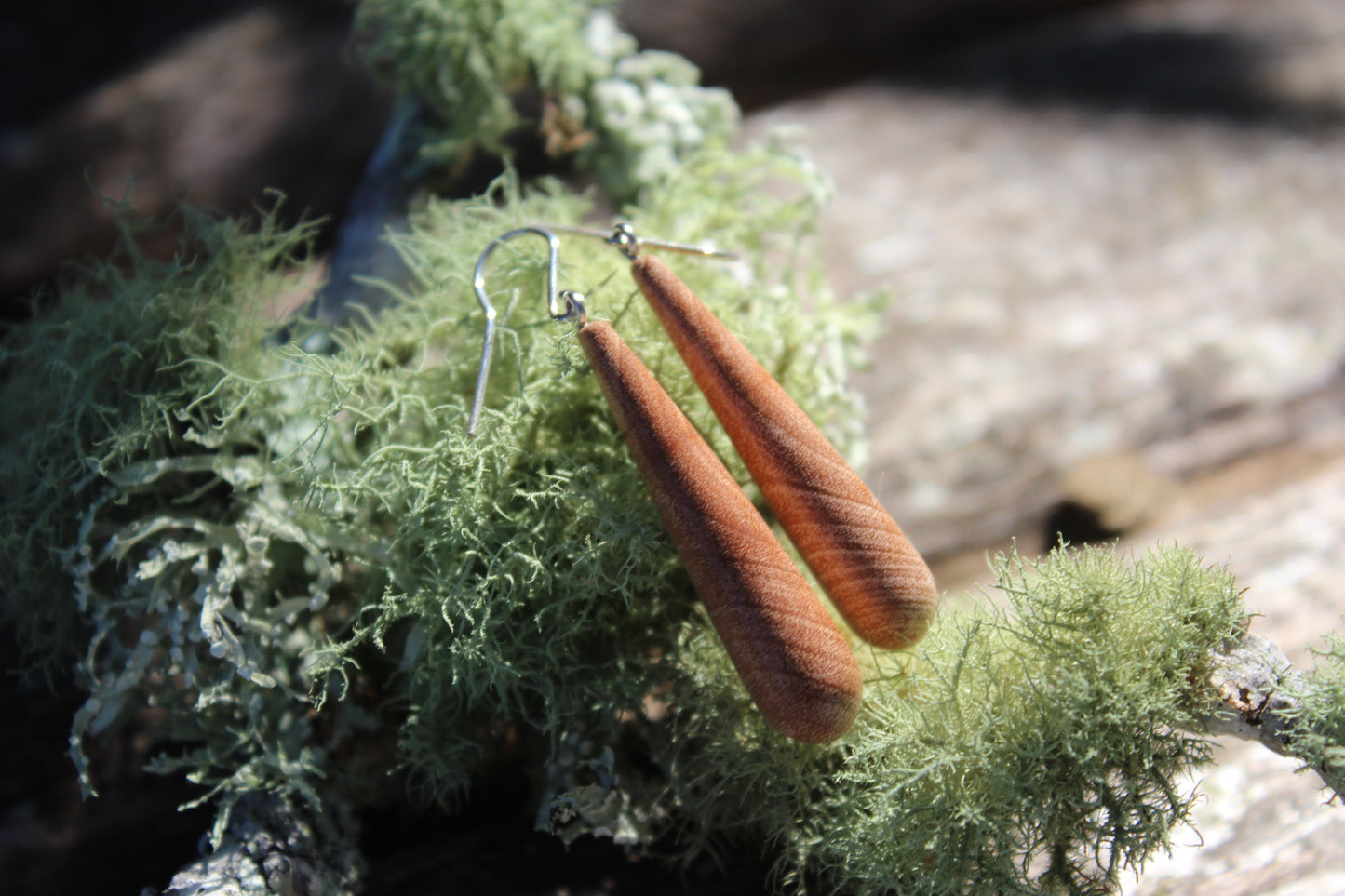 Pohutakawa Drop Earrings Medium