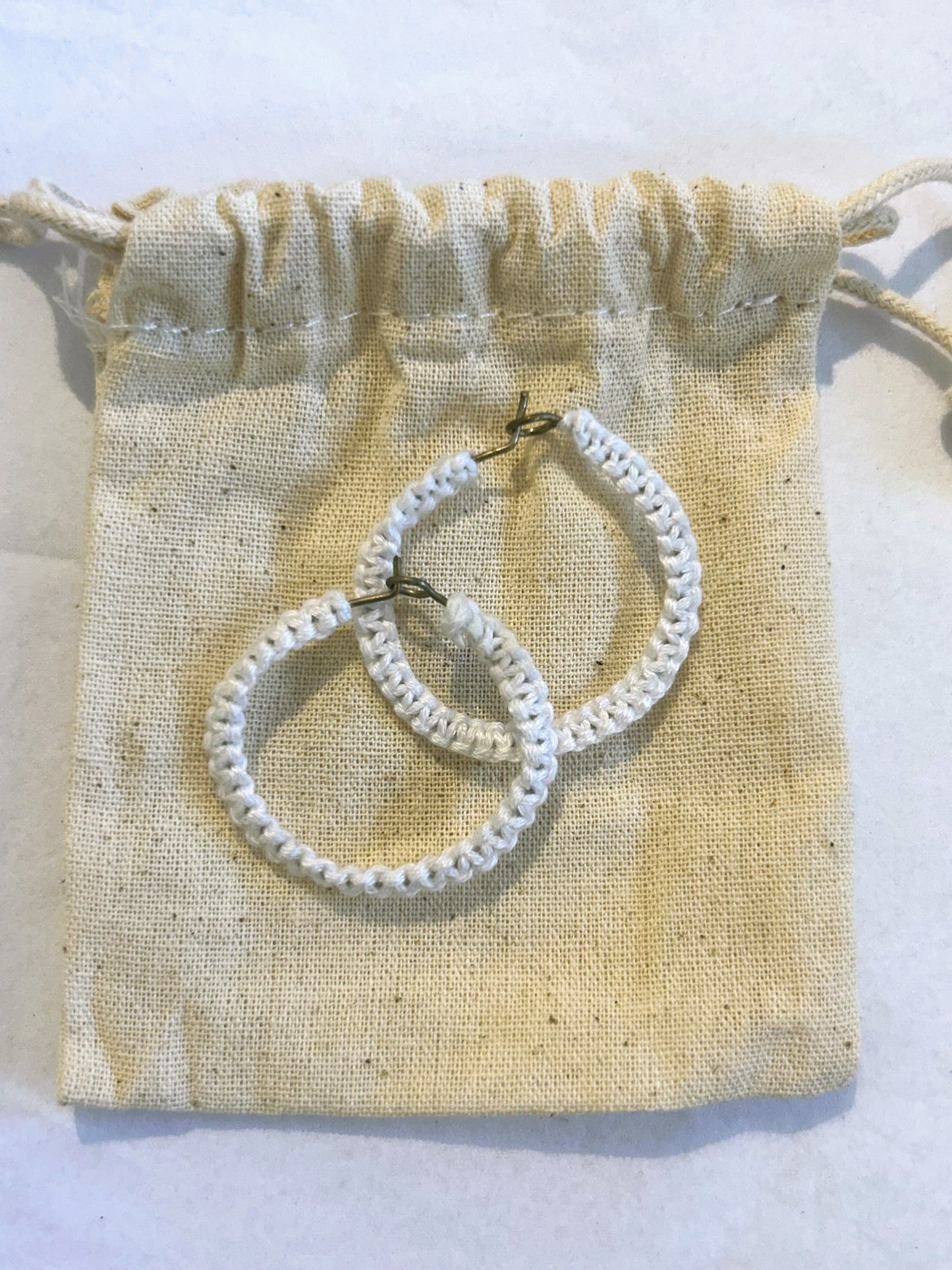 Macrame Earring Loop