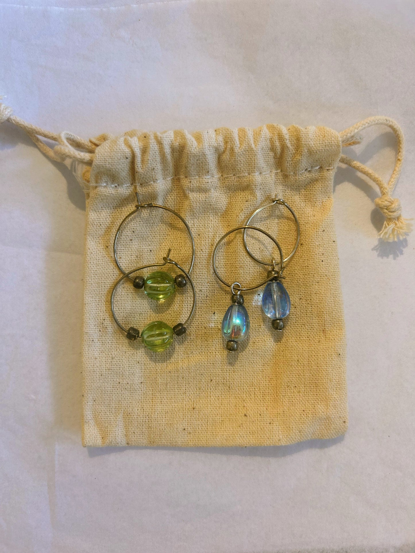 Glass Bead Earrings