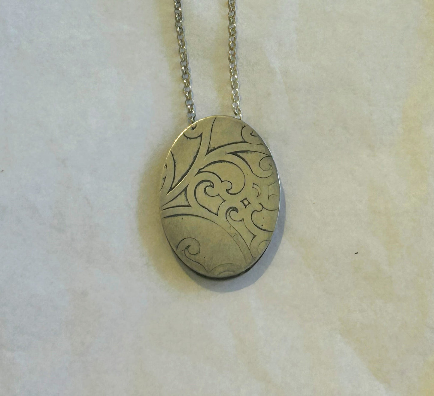 Sterling Silver Slide Necklace