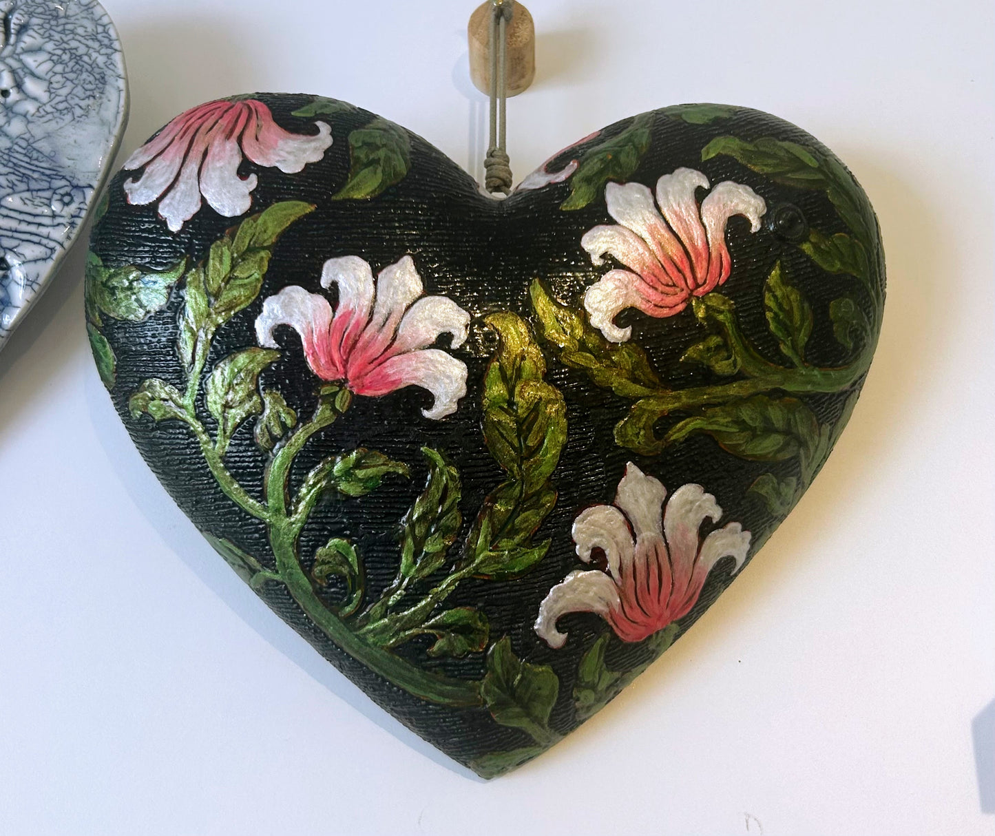 Hanging Floral Heart