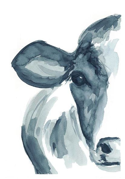 Blue Daisy A4, Digital Print