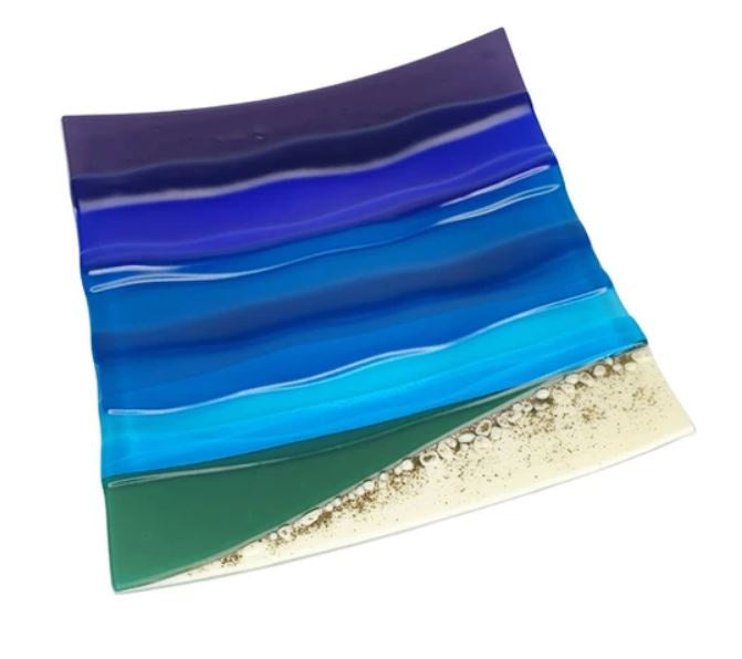 Glass Seaside Platter