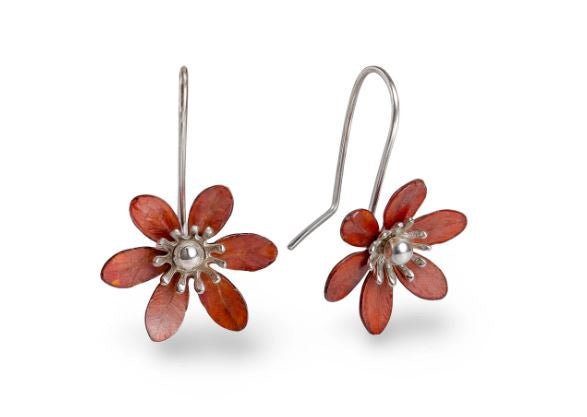 Earrings-Clematis