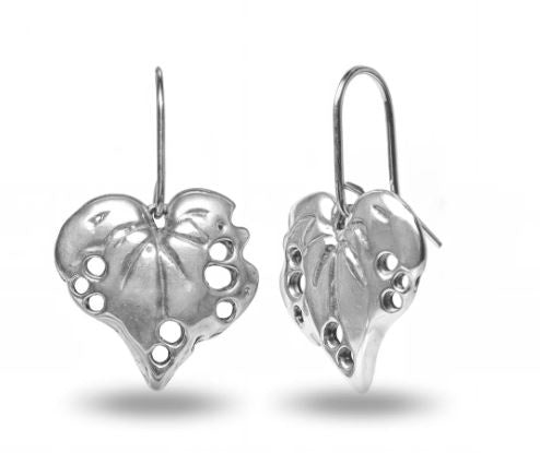 Earrings-Kawakawa-Silver