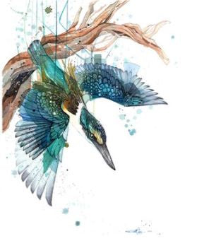 Blue Lightening Kingfisher
