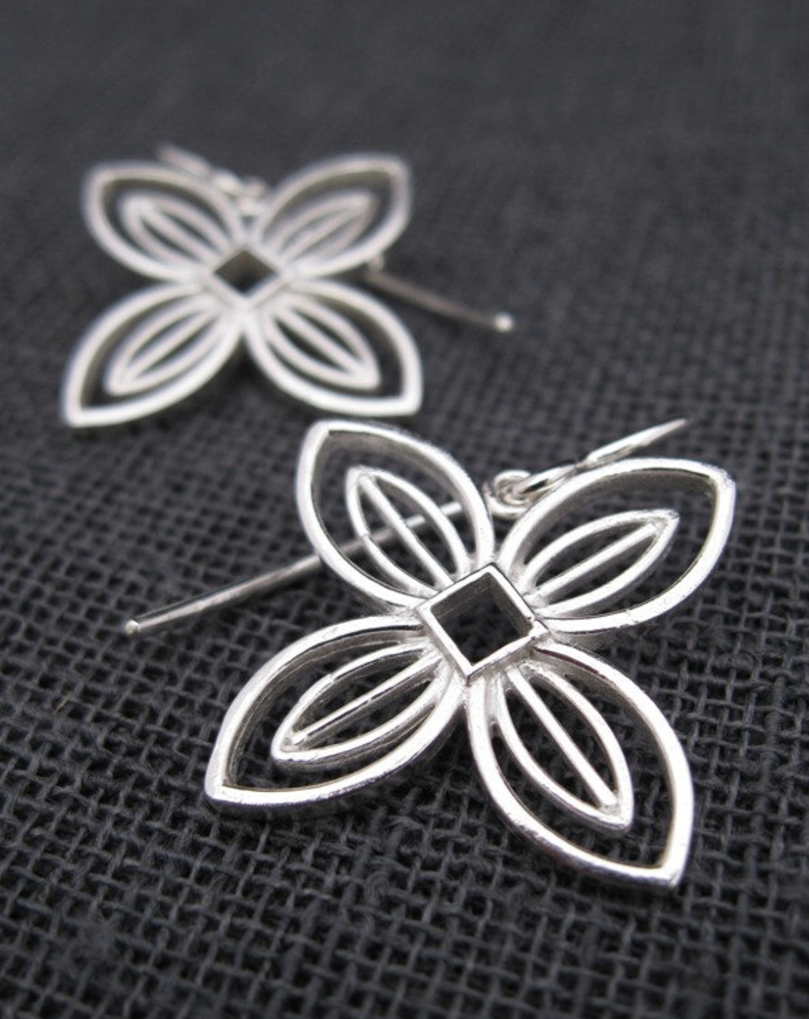 Pasifika Earrings Sterling Silver