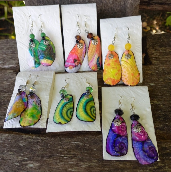 Metal Butterfly earrings