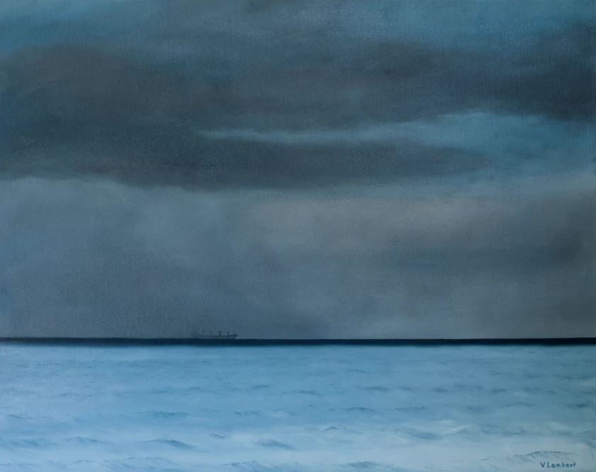 Ship in a Storm A4