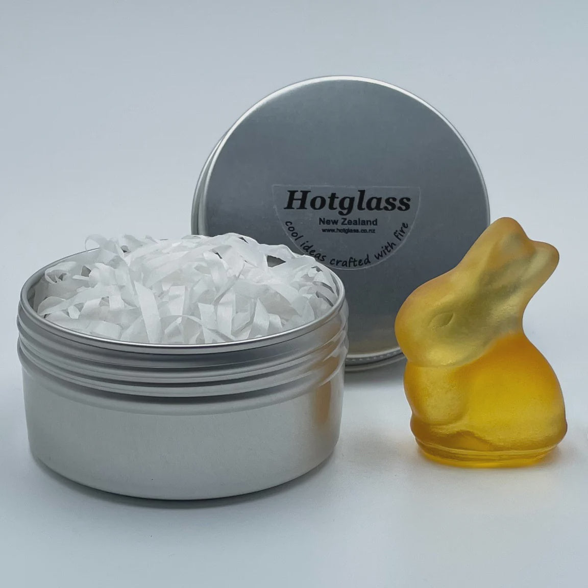 Glass Cast Bunnies