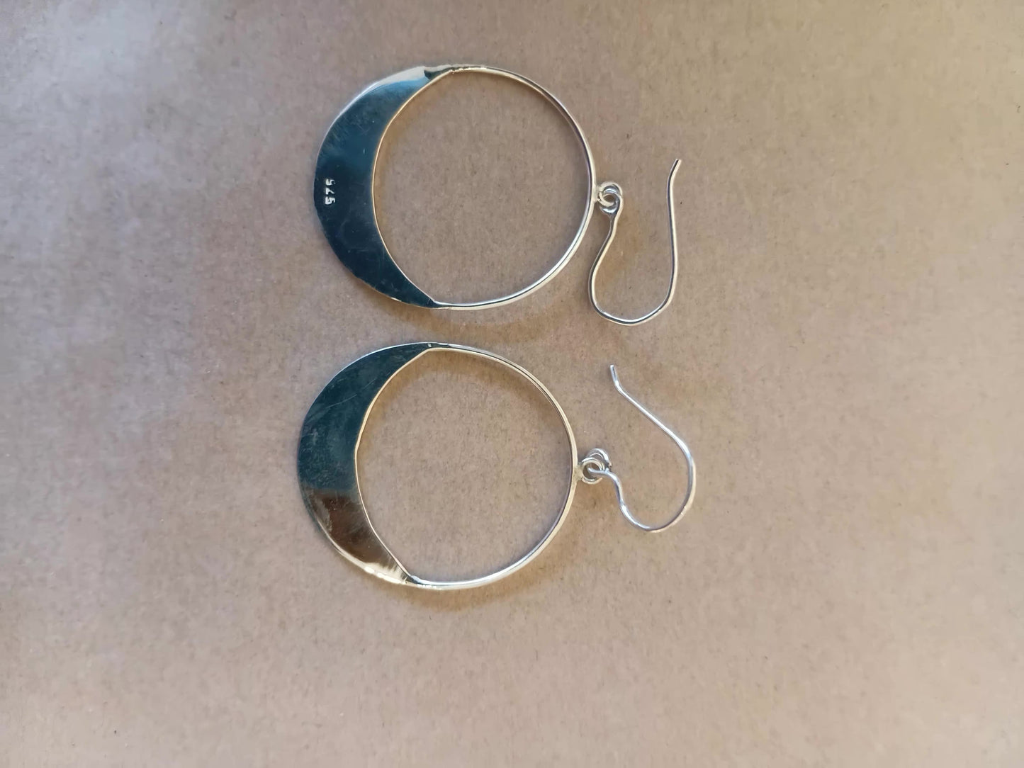 Silver Loop Earring-Small