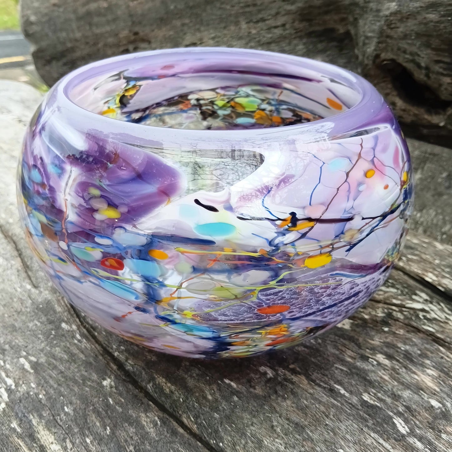 Shard Fish Bowl-Lilac