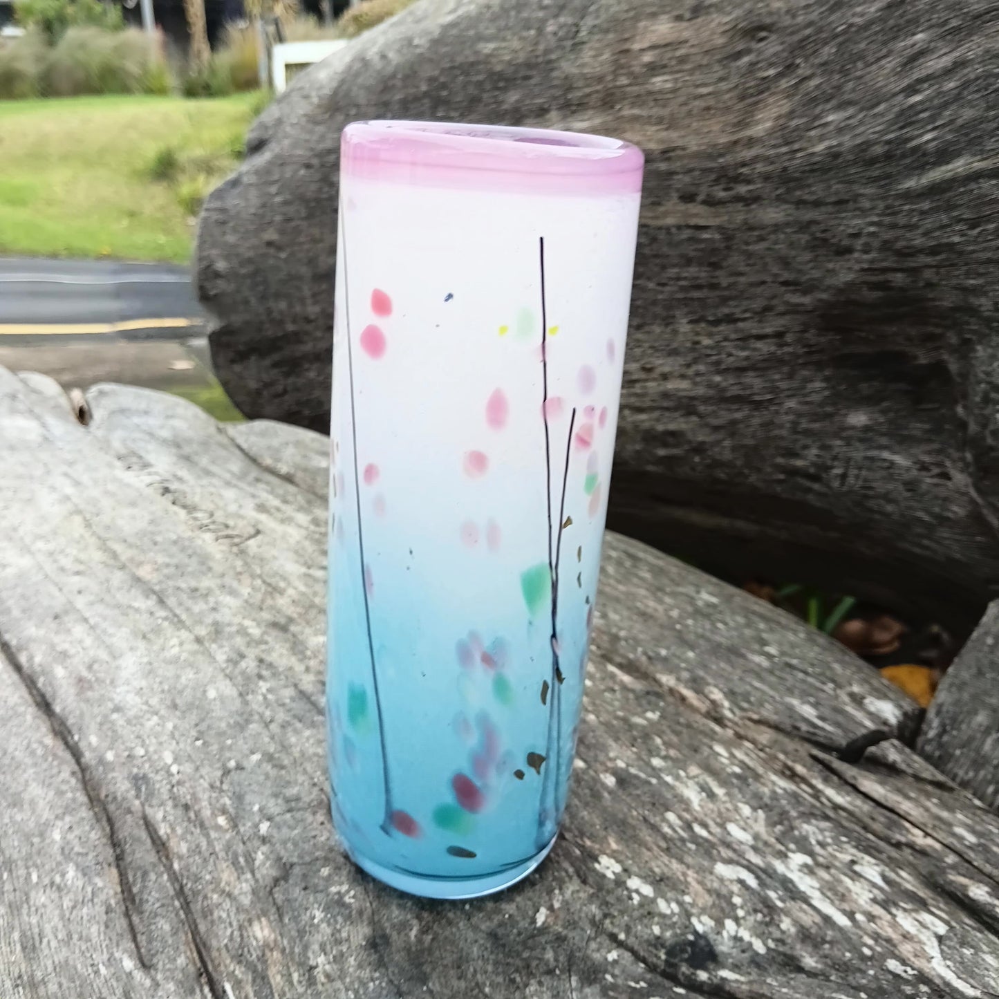 Shard Cylinder Small -Cherry Blossom Pink Lipwrap