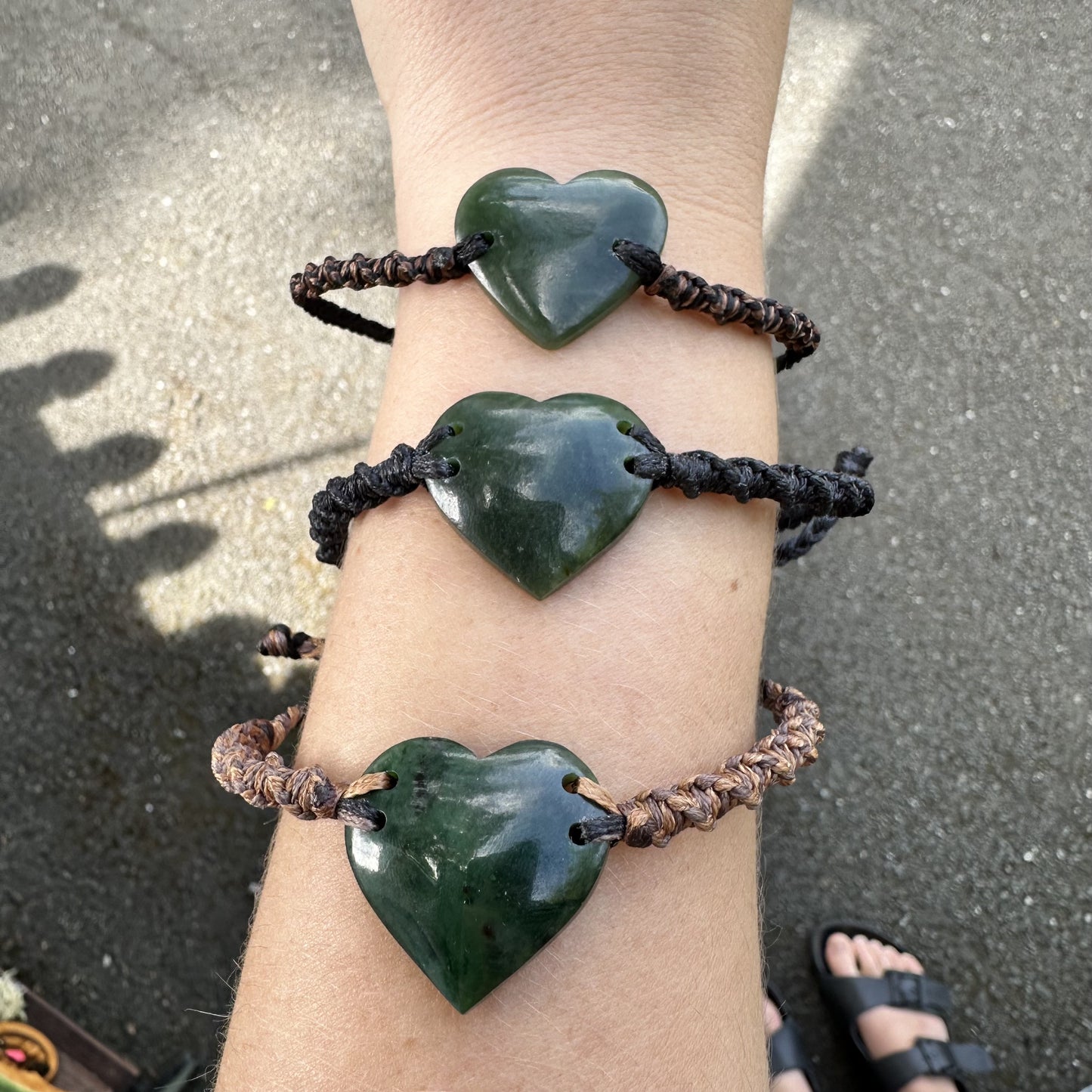 Pounamu Heart Bracelet