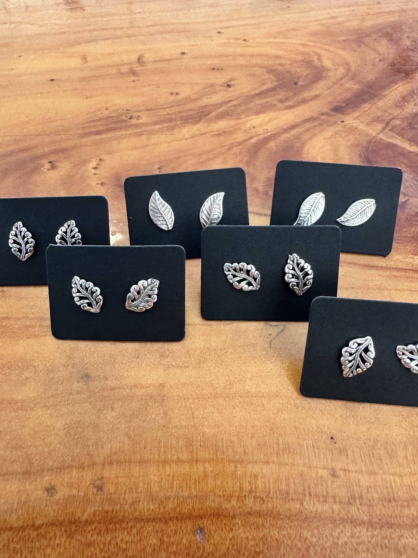 LMS Fern studs Assorted Sterling Silver