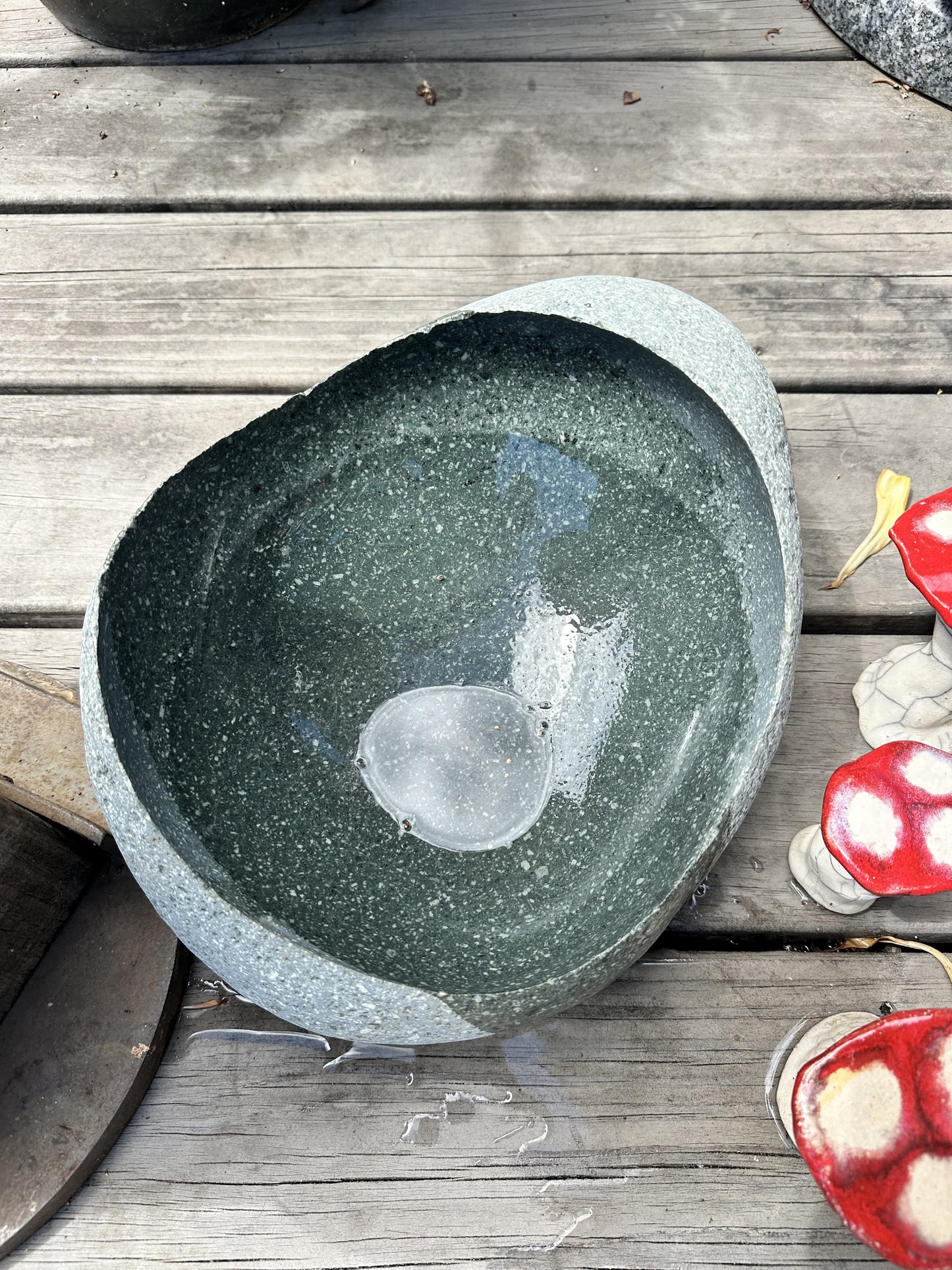 Large Stone Bowl