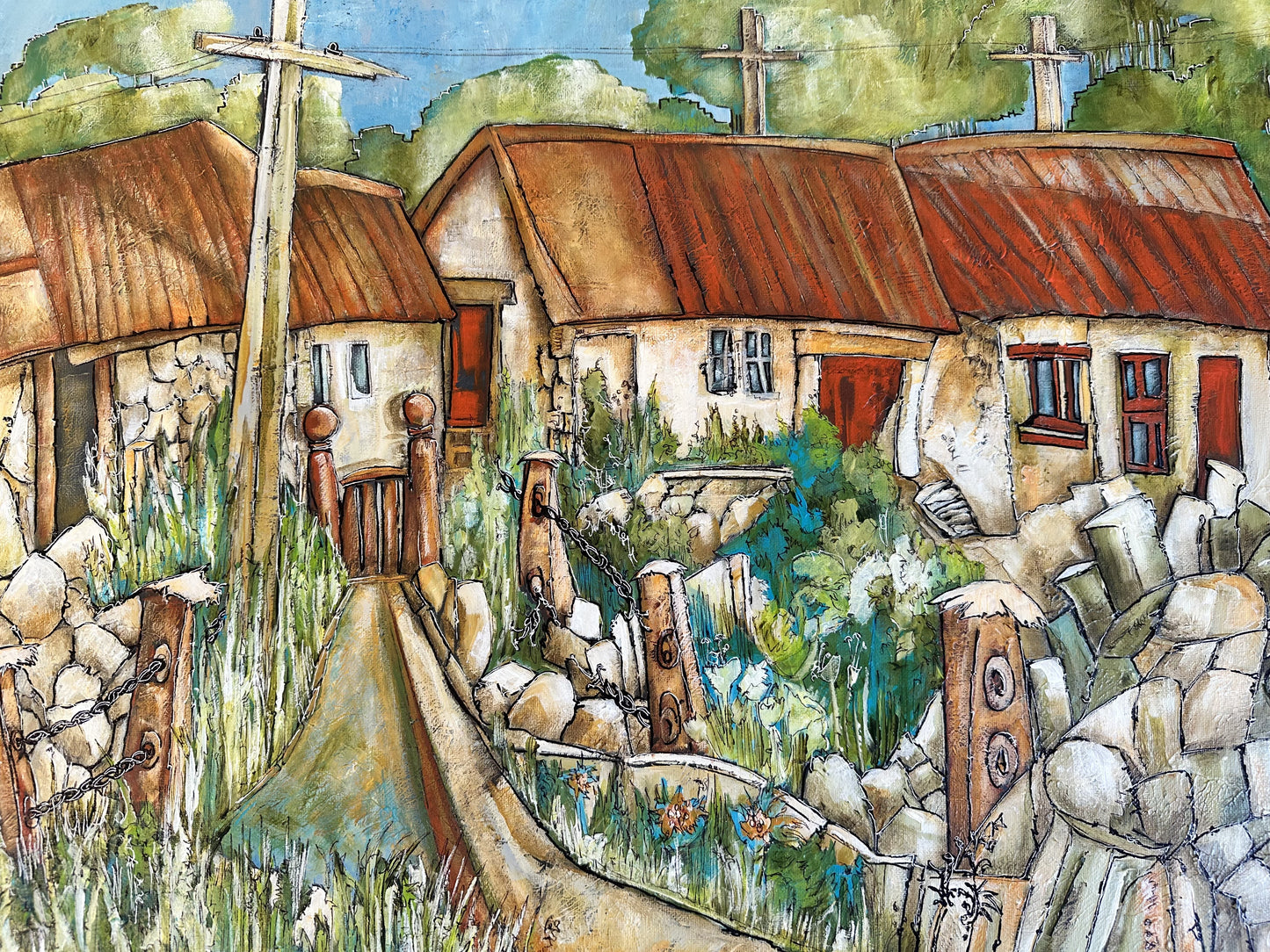 Cottages in a Row