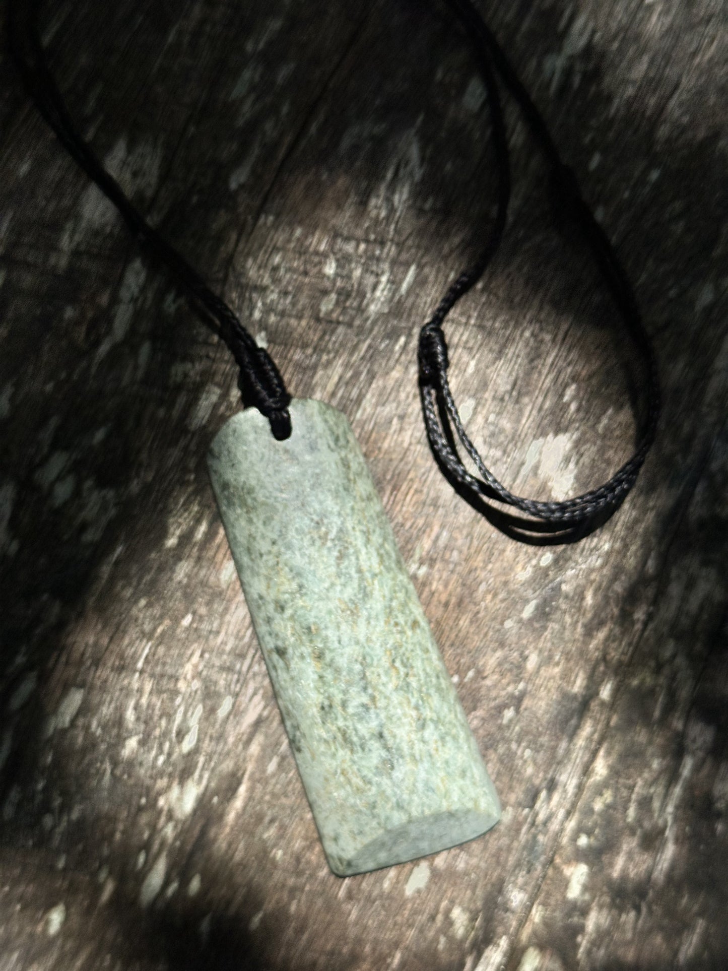 Marsden Pounamu Toki - Black Cord