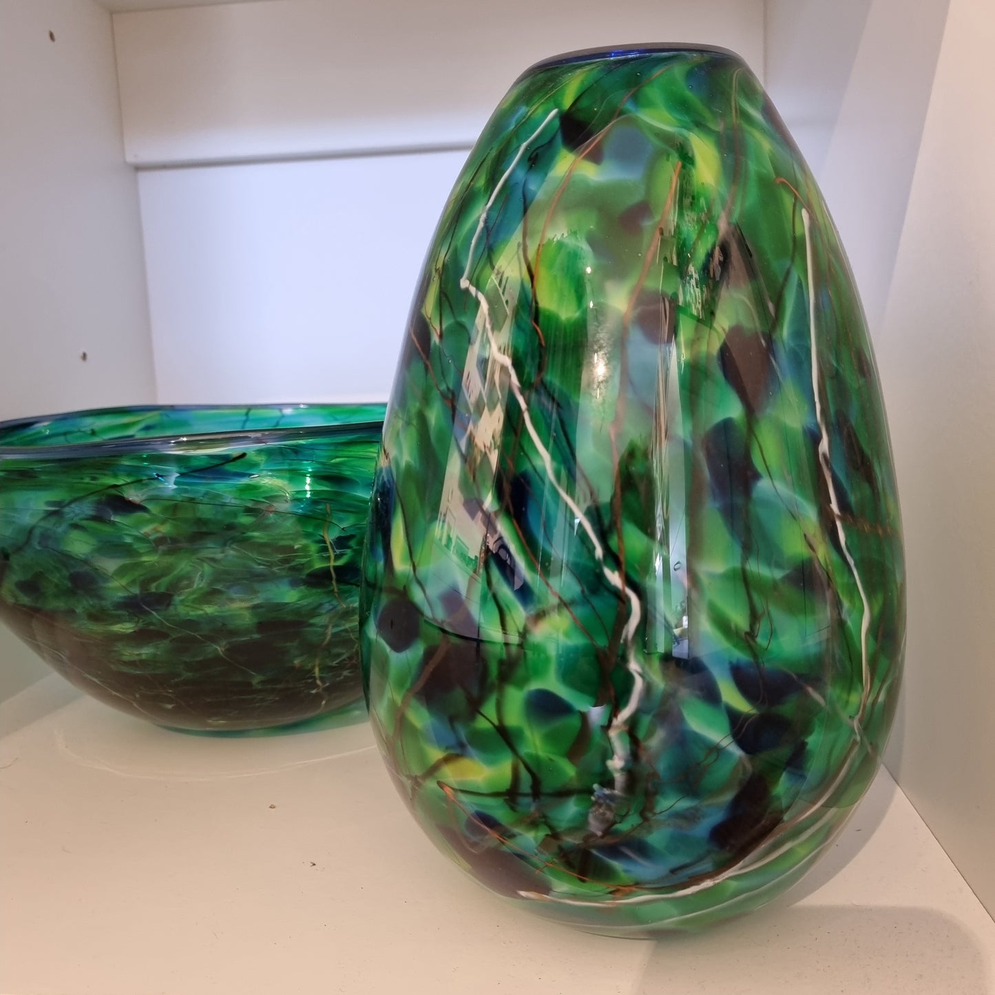 Tear Drop Vase - Sea Green #2