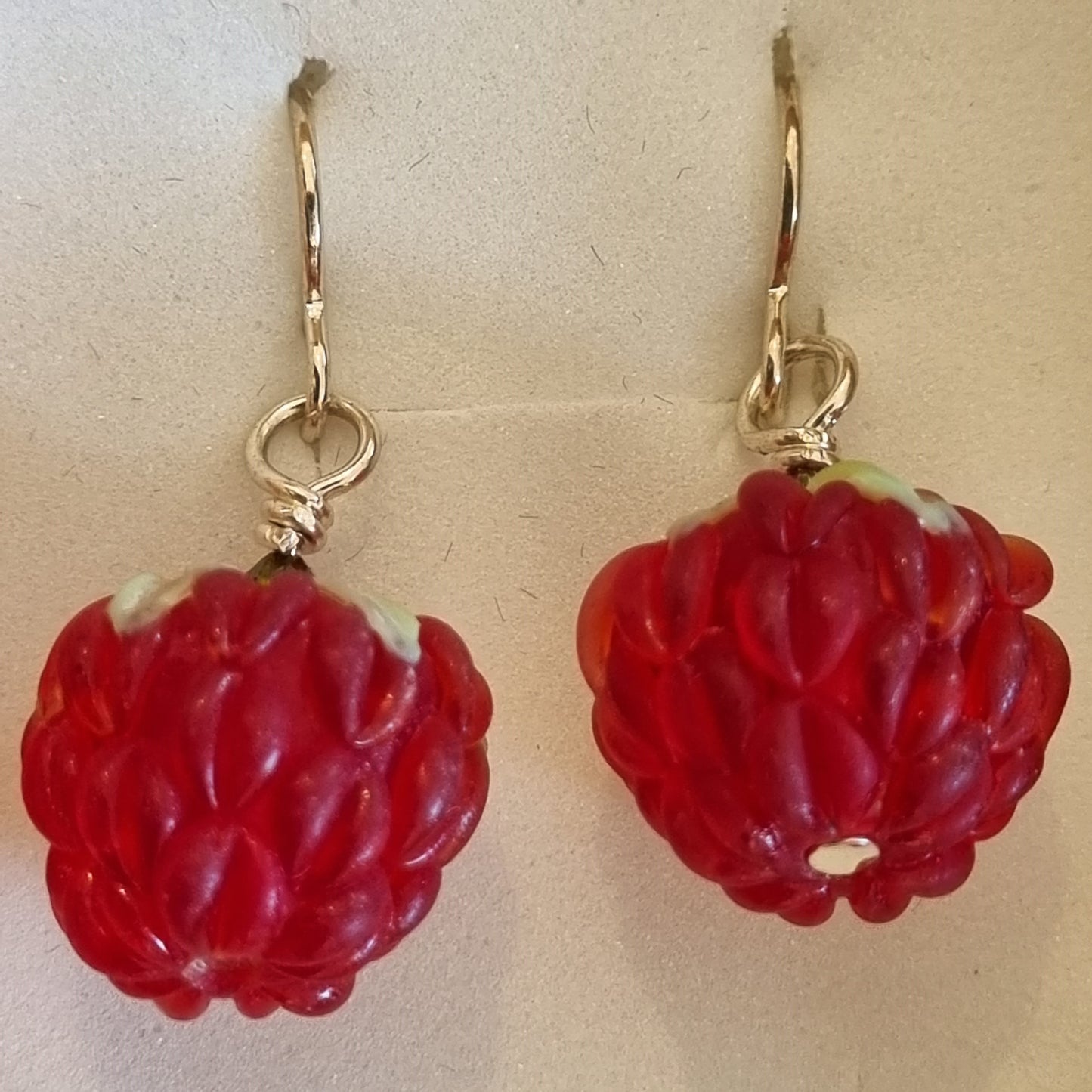 Mulberry Drop Earrings