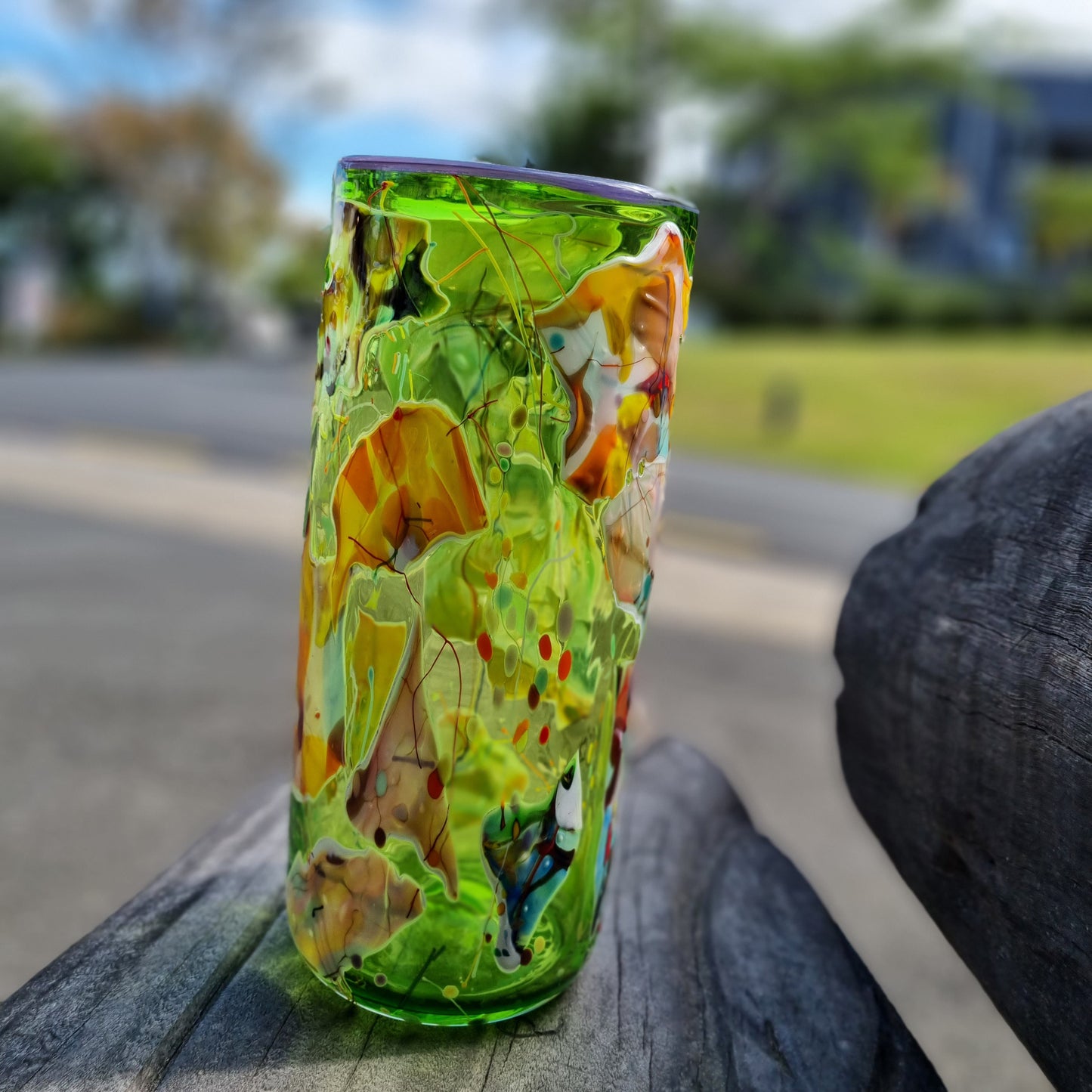 Shard Cylinder - Reseda Green