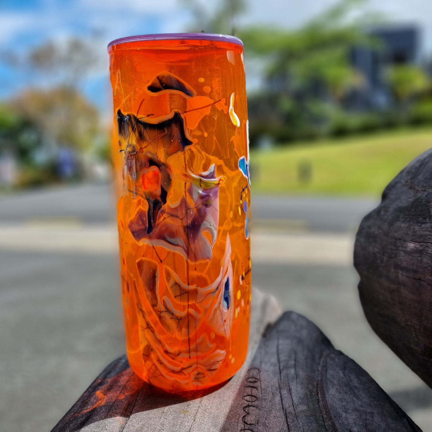 Shard Cylinder Orange