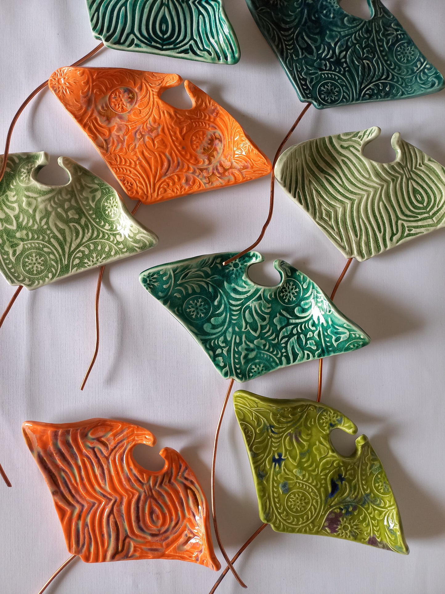 Ceramic Manta Ray - Small