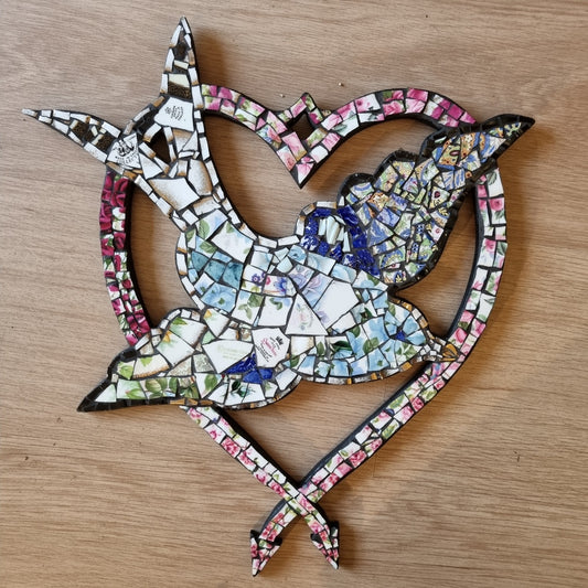 Swallow in heart