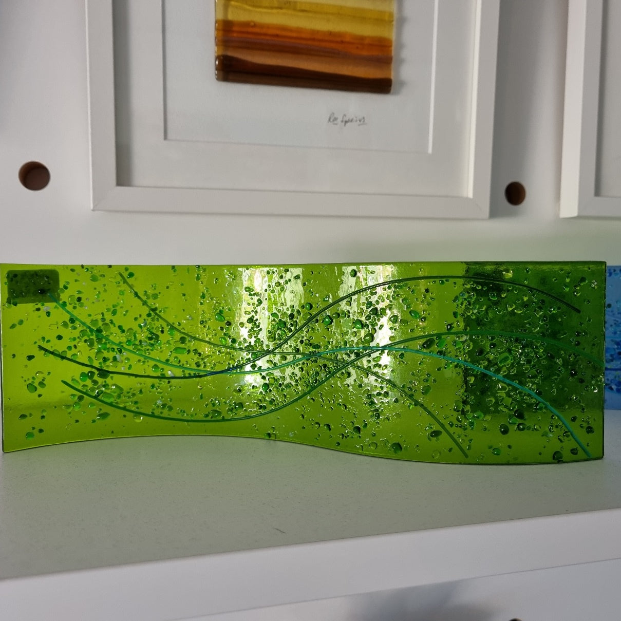 Large Wave - Spring Green