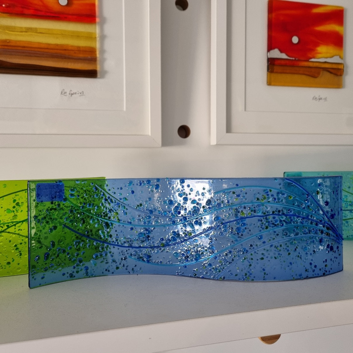 Large Wave - Light Sky Blue