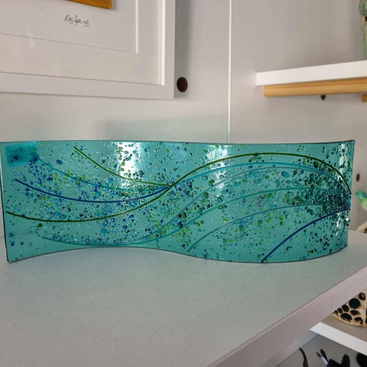 Large Wave - Turquoise