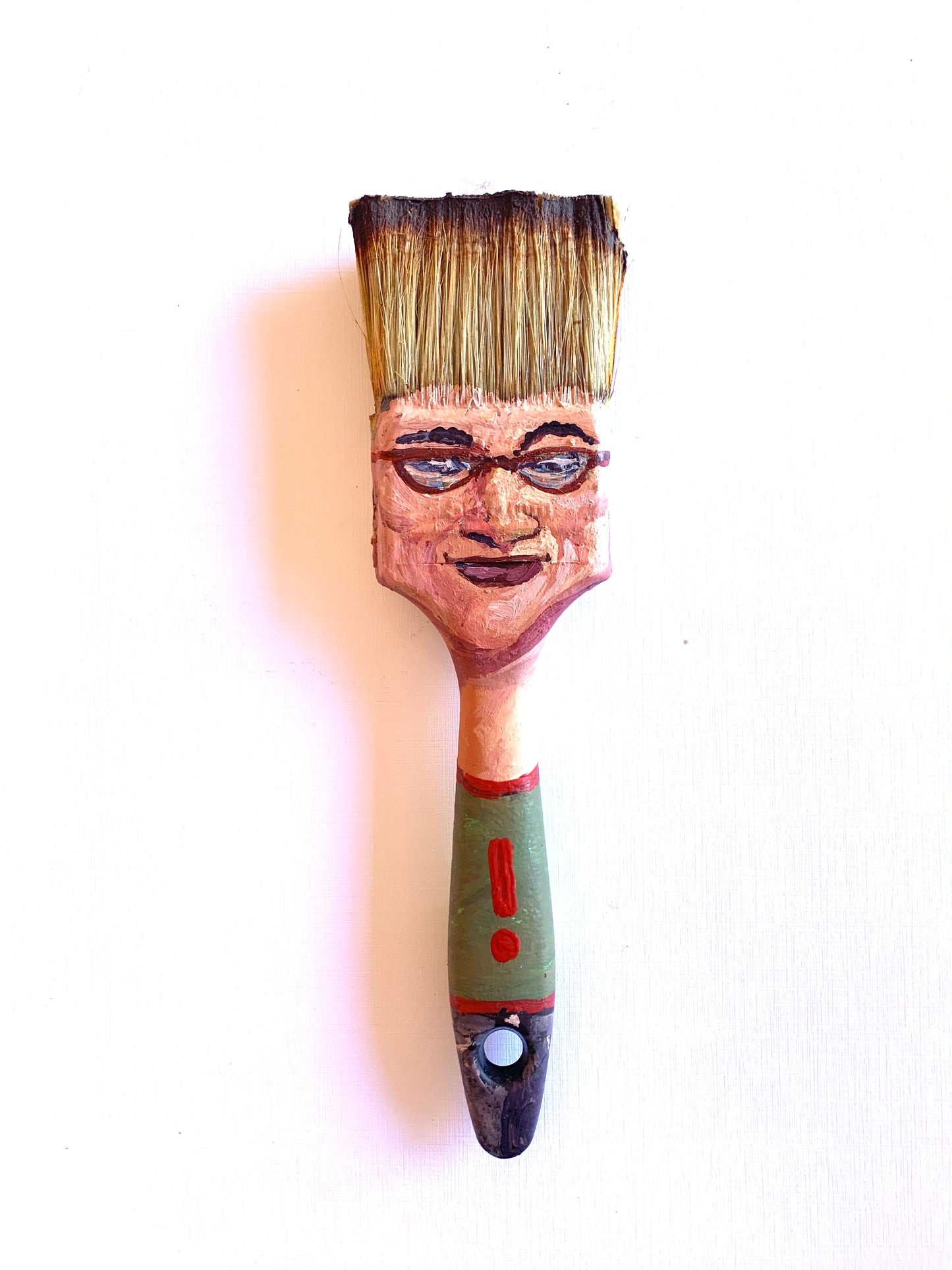 Painted brush people