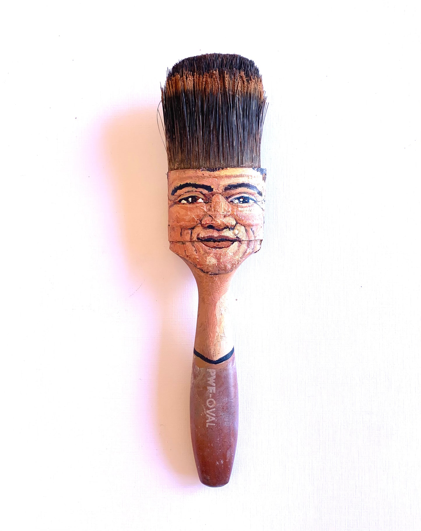Painted brush people