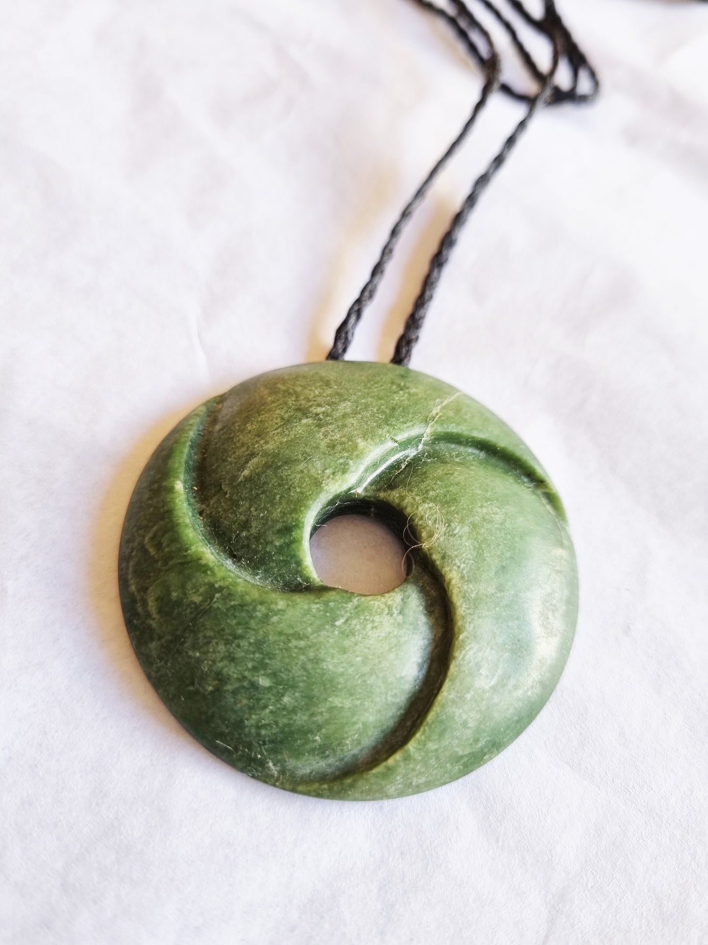 Triple Spiral Pendant (supplied with cord)