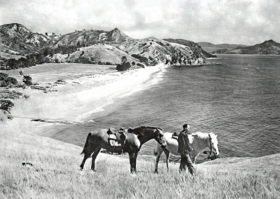 Horace Harsant on the Pa